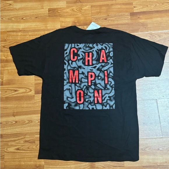 Champion Black And Grey Tee - Picture 2 of 3